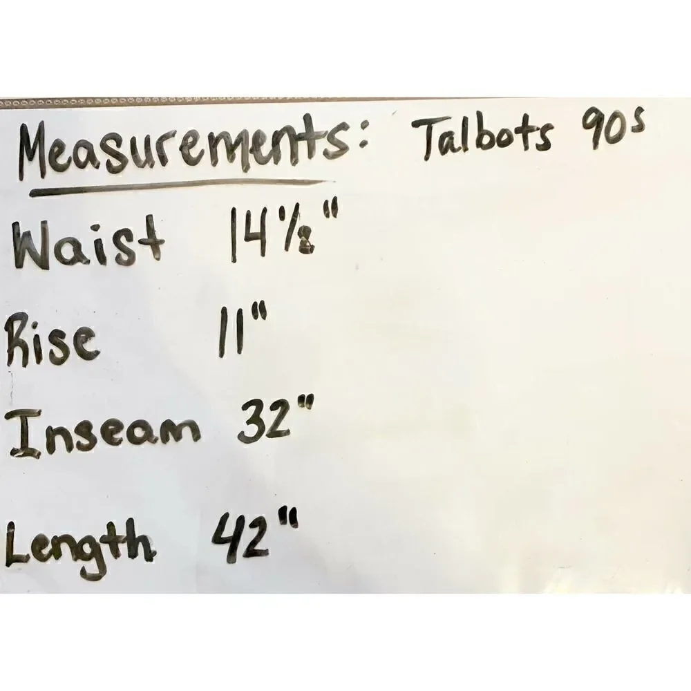 Talbots Women’s Straight Leg Stretch Jeans Size 8